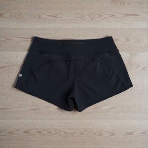 lululemon Black Athletic Shorts Women’s Size 8